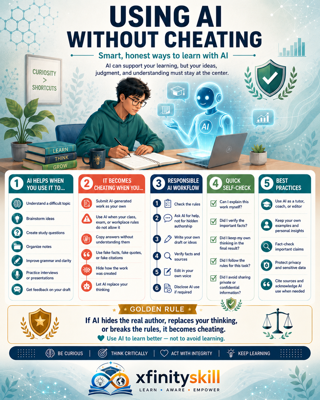 Using AI Without Cheating
