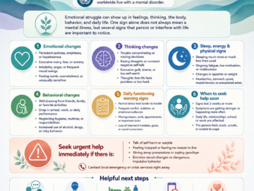 Early Warning Signs of Emotional Struggle