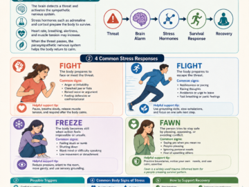 The Stress Response: Fight, Flight, Freeze, and Fawn