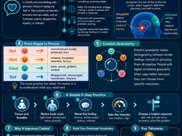 Emotional Vocabulary: Why Naming Feelings Improves Control
