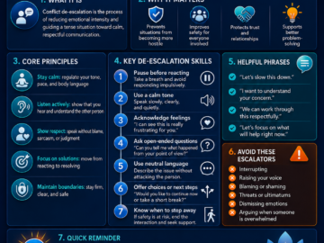 Conflict De-escalation Skills