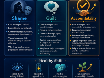Shame, Guilt, and Accountability