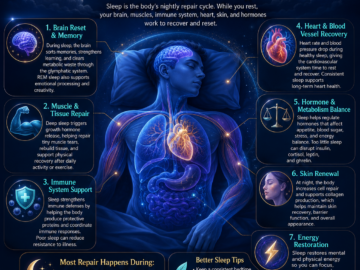How the Body Repairs Itself During Sleep
