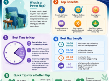 Power Naps: Benefits and Best Timing