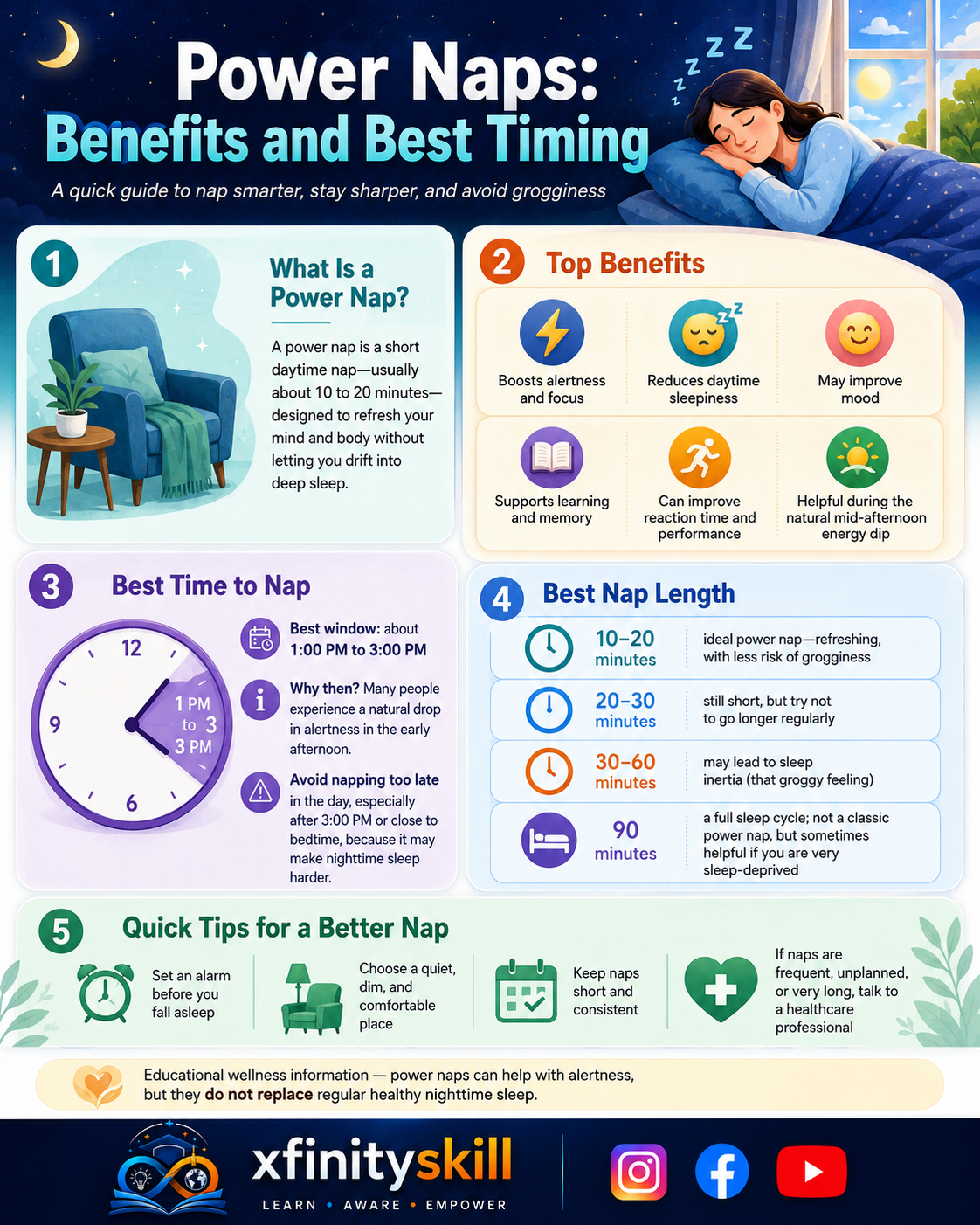 Power Naps: Benefits and Best Timing