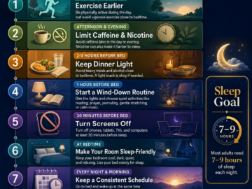 Sleep Hygiene Routine: A Step-by-Step Night Plan
