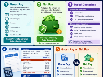 Paycheque Breakdown: Gross Pay vs. Net Pay
