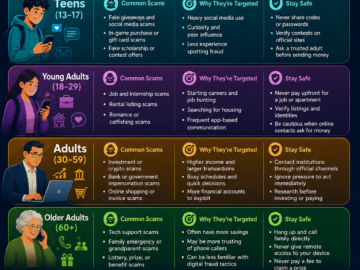 Financial Scams Targeting Different Age Groups