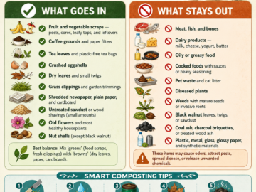 Composting at Home: What Goes In and What Stays Out