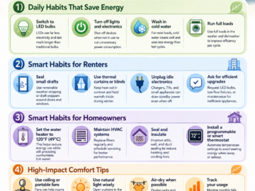 Energy-Smart Home Habits for Renters and Homeowners