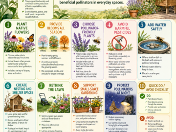 Pollinator-Friendly Living at Home